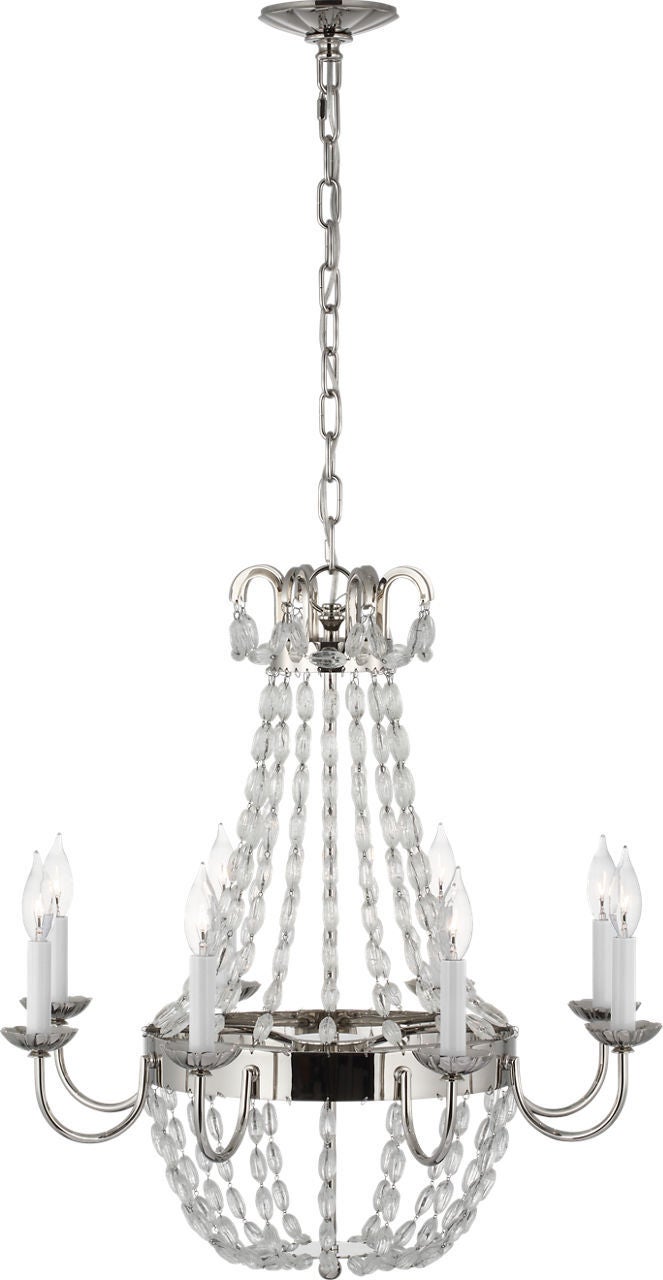 Chapman & Myers Paris Flea Market 25 Inch Chandelier